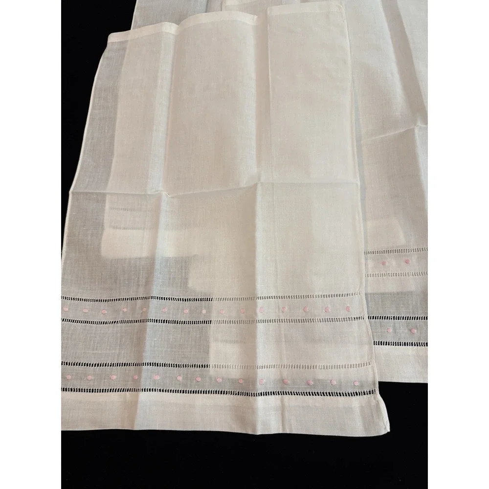 Lot of 4 NEW 100% Linen Towels 14x21